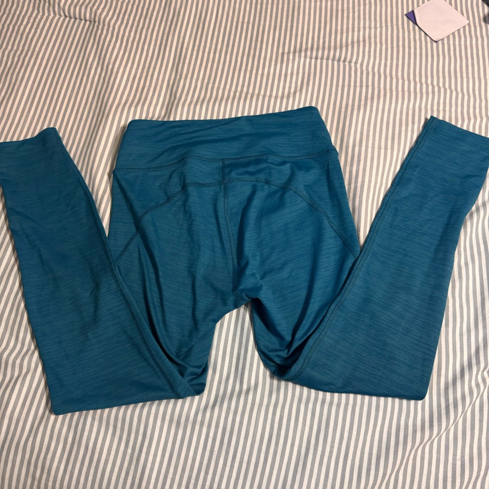 Outdoor Voices Striped Tech Sweat 7/8 Flex Leggings